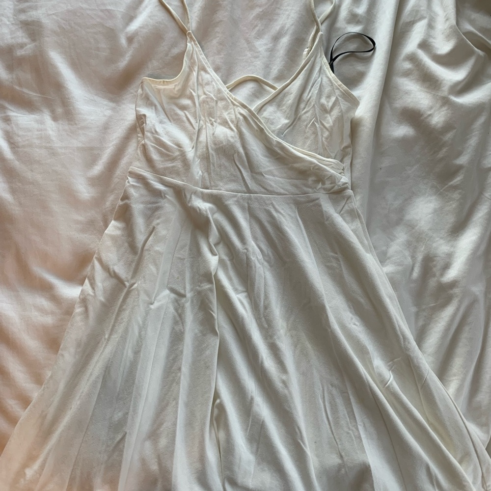 Cute white sundress
